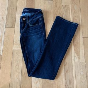 American Eagle Slim Boot Cut Jeans Size 0 Long
